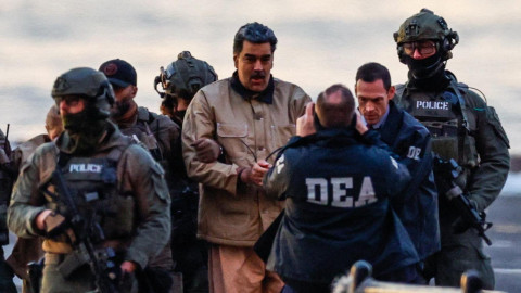 Maduro llega a tribunal en NY para primera audiencia
