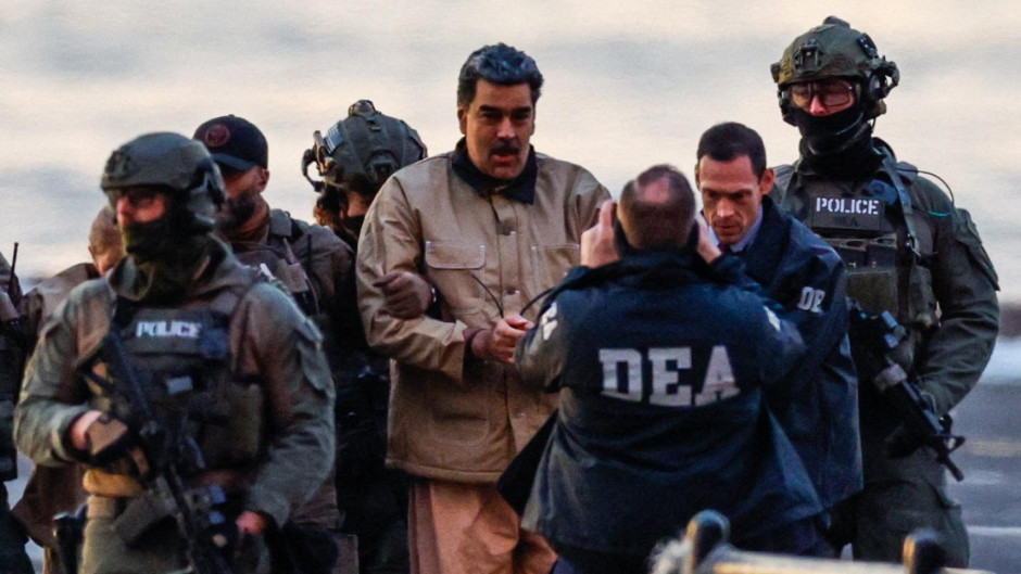 Maduro llega a tribunal en NY para primera audiencia