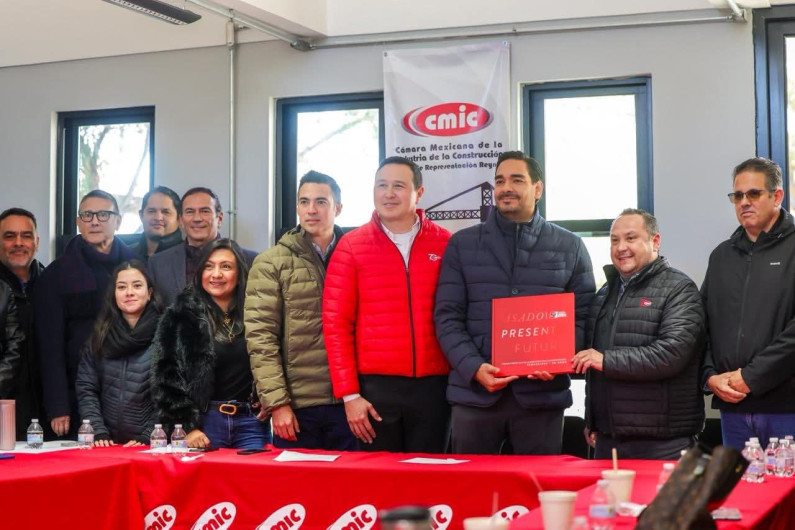 Conmemoró CMIC Tamaulipas 50 Aniversario con el Alcalde Carlos Peña Ortiz