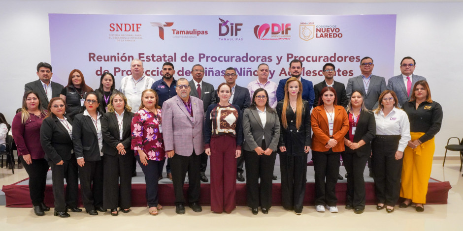 Nuevo Laredo se consolida como referente estatal en la protección de la niñez y adolescencia