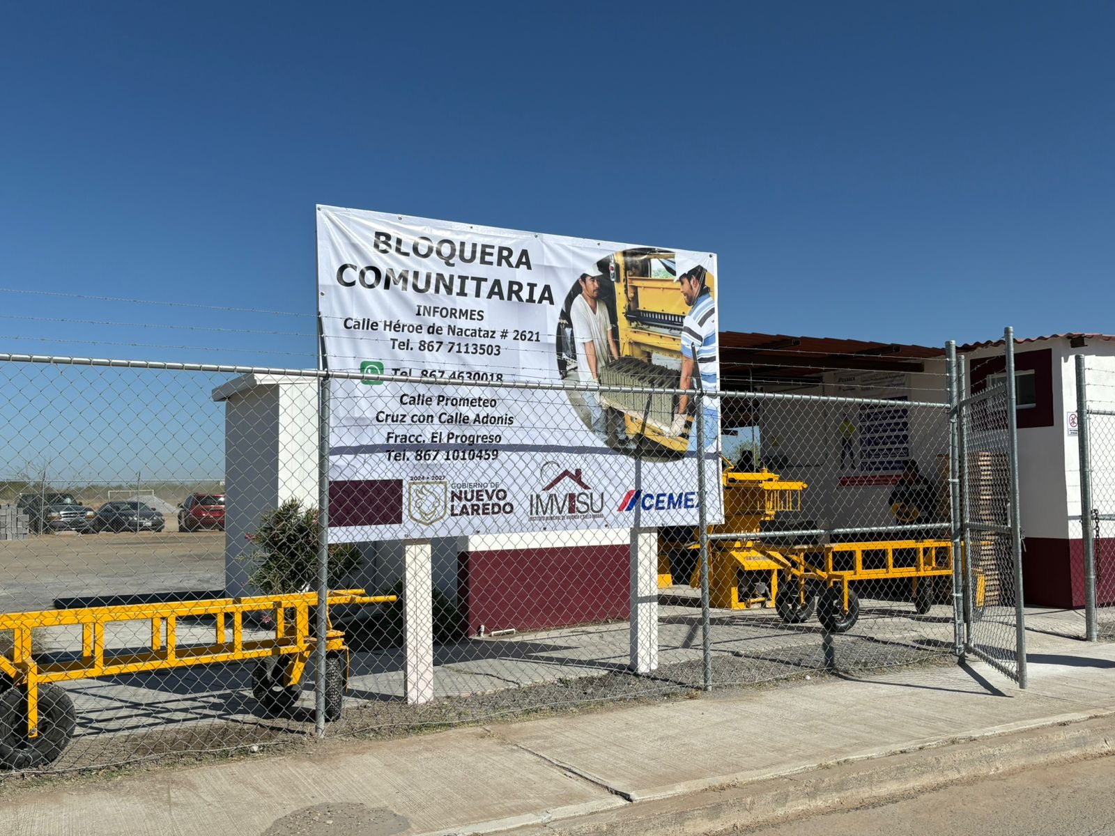 Arranca la Bloquera Comunitaria: Vivienda digna a bajo costo