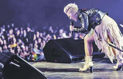 Cancelan conciertos de Pink en Ciudad de México