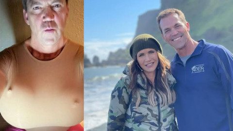 ¡Polémica! Esposo de Kristi Noem señalado de una doble vida en línea