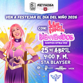 Alcalde Carlos Peña invita a celebrar el Día del Niño con show de Luli Pampín