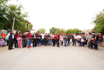 Vecinos de Palmares estrenan calles dignas tras entrega de nuevas obras de repavimentación