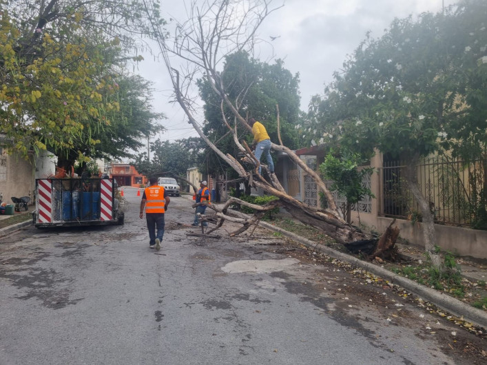 Restableció Gobierno de Reynosa daños causados por las lluvias
