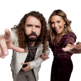 Gaby Cam y Javier Ibarreche 