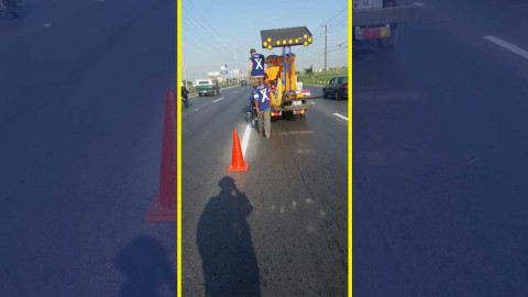 Realiza CSPP labores de delimitación de carriles