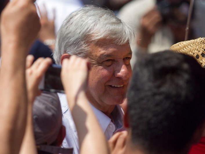AMLO dice que responderá pacíficamente a provocaciones de Trump