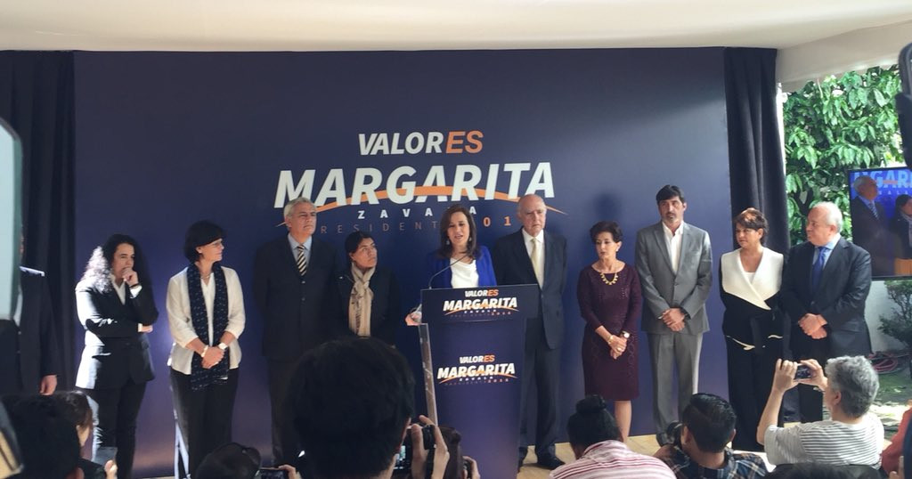 Margarita Zavala presenta consejo político para el proceso electoral