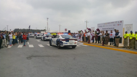Arranca operativo de seguridad de semana santa en la playa Bagdad de Matamoros