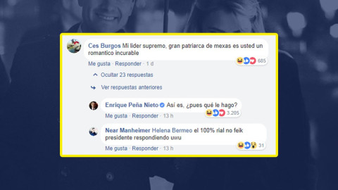 EPN responde a usuarios de Facebook