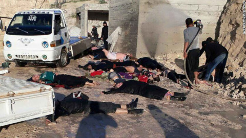 Muertes por ataque químico en Siria aumenta 86 
