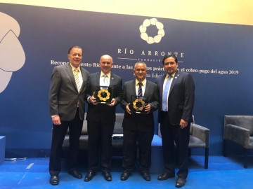 Premian a la JAD a nivel nacional por Mejores Prácticas de “Cobro-Pago” de Agua Durante el 2019