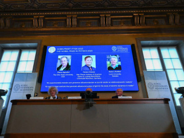 Otorgan Premio Nobel de Física a Agostini, Krausz y L'Huillier por estudio de electrone