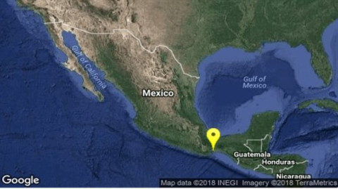 Se registra sismo en Oaxaca