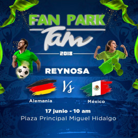 Llega el mundial en el Fan Park Tamaulipas