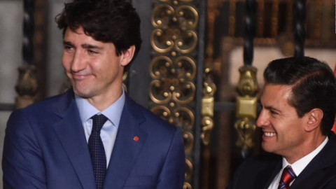 Trudeau habla en sesión solemne del Senado