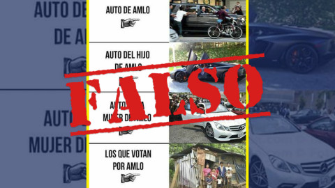 Desmienten autos de lujo de AMLO y familia