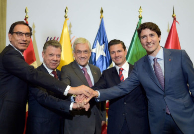 Países de la Alianza del Pacífico se reúnen con Canadá