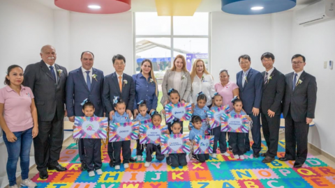 Mariana Gómez inaugura Centro de Esperanza POSCO Amigos, para las familias del sur de Tamaulipas