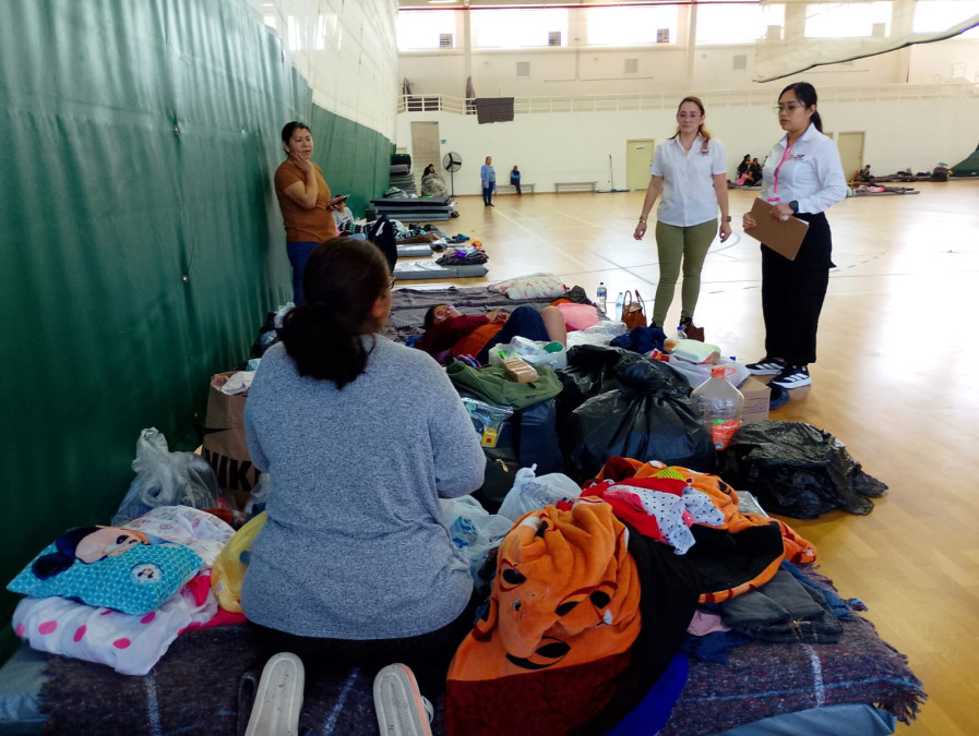 Fortalece Alcalde, Carlos Peña Ortiz esfuerzos con DIF-Reynosa en apoyo a familias en Albergues