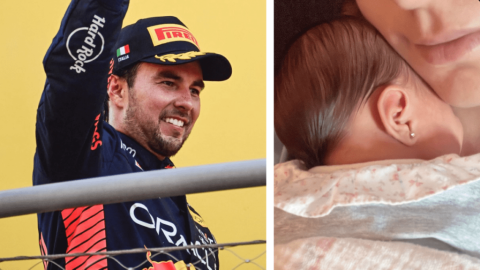 'Checo' Pérez es padre por cuarta vez 