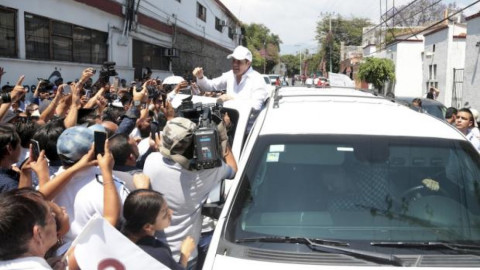 Cuauhtémoc Blanco se registra como candidato a Morelos