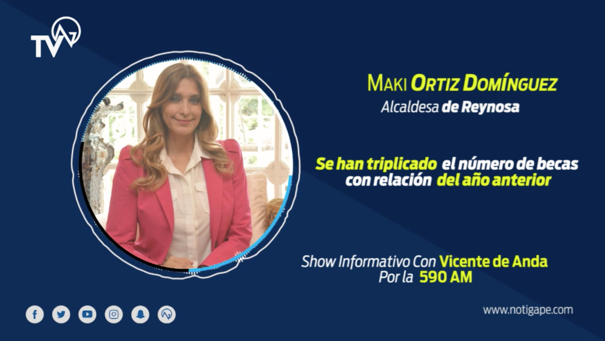 Se han triplicado el número de becas con relación del año anterior: Maki Ortiz