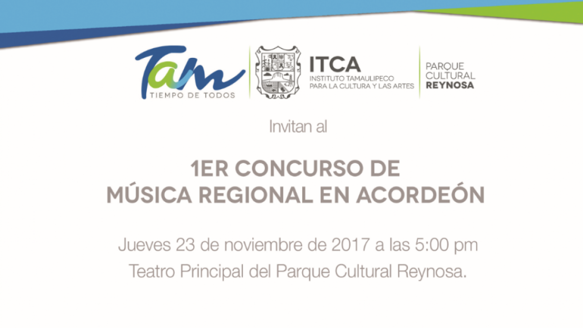 Invitan a 1er Concurso de Música Regional en Acordeón