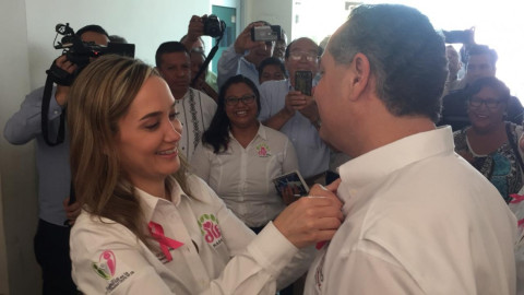 Autoridades maderenses promueven acciones de concientización del cáncer de mama