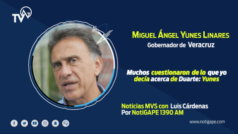 Muchos cuestionaron de lo que yo decía acerca de Duarte; Yunes