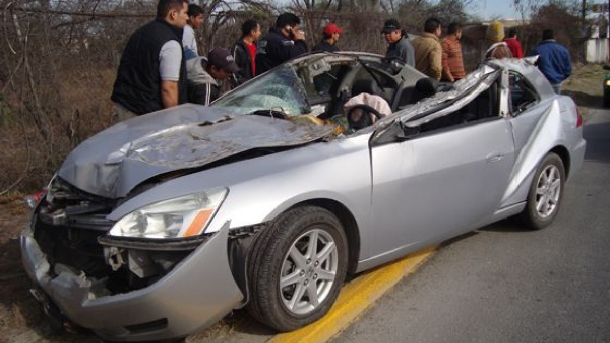 Accidentes automovilísticos 4ta causa de muerte en niños y jóvenes