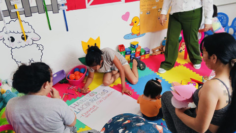 Realizan sesión de educación inicial en CEDES Reynosa