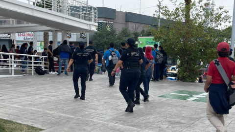 Implementan Operativo de Seguridad tras incidentes en el puente Reynosa-Hidalgo