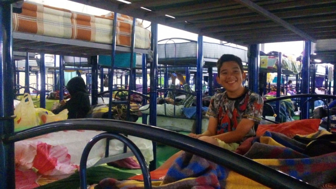 Muy poco migrantes aceptaron ser trasladados al refugio temporal que ofrece el municipio