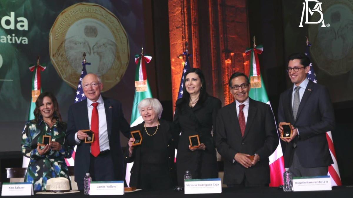 Nueva Moneda de 20 Pesos Celebra 200 Aniversario de Relaciones Entre México y EUA
