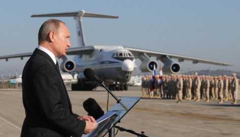 Ordena Putin retirada parcial  de las tropas rusas de Siria