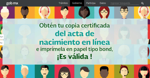 Ya pueden imprimir tu acta de nacimiento