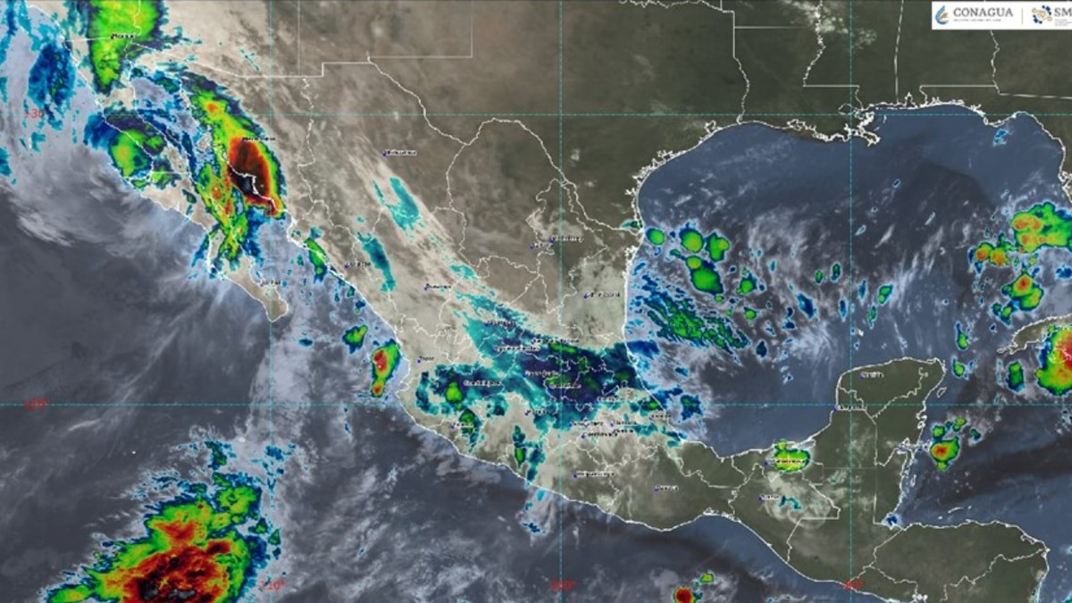 "Hilary" se degradó a Tormenta Tropical.