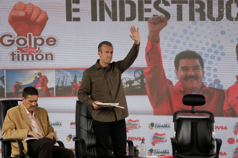 Impone EEUU sanciones al vicepresidente de Venezuela por narcotráfico