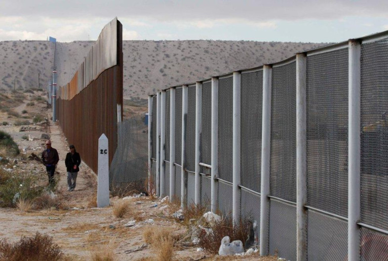 Inicio la construcción del muro en la frontera de Chihuahua