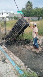 Realizó Comapa limpieza de canastillas en EBAR de las colonias Leal Puente y Las Torres