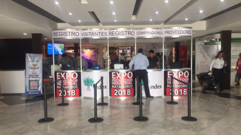 Inaugura gobernador la Expo Industrial 2018 en Matamoros