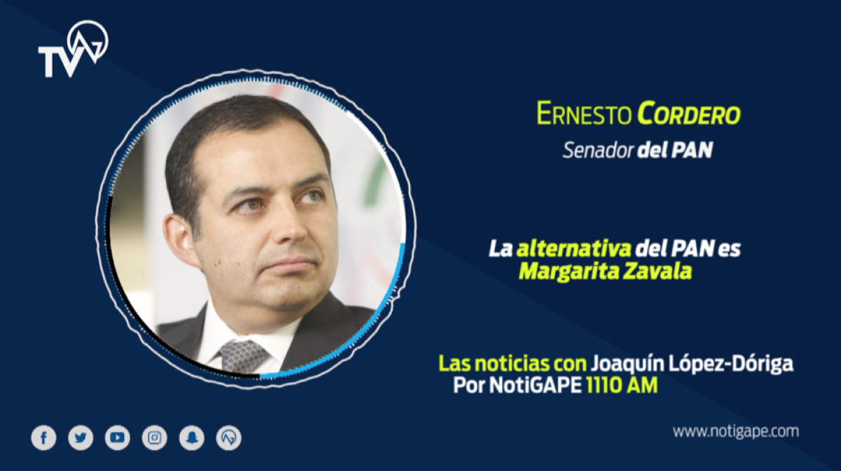 La alternativa del PAN es Margarita: Ernesto Cordero