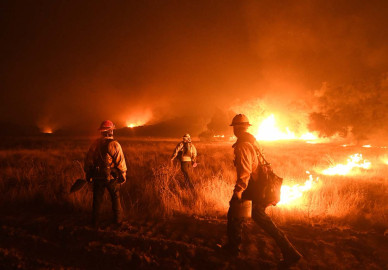 Incendio en California es más grande que NY