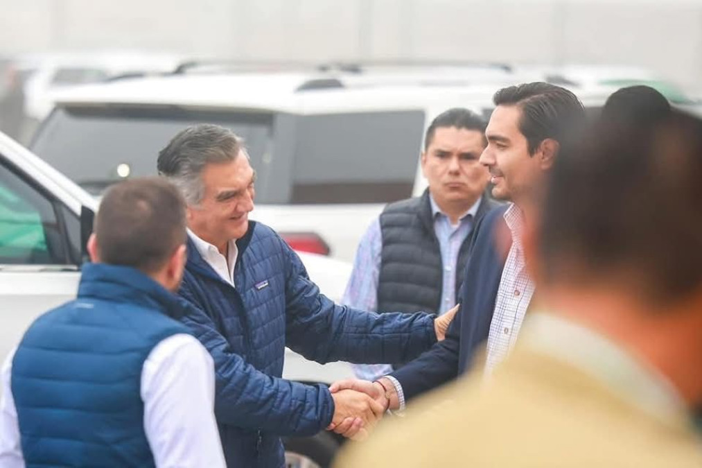 Américo Villarreal y Carlos Peña Ortiz reafirman compromiso por la paz en Reynosa 