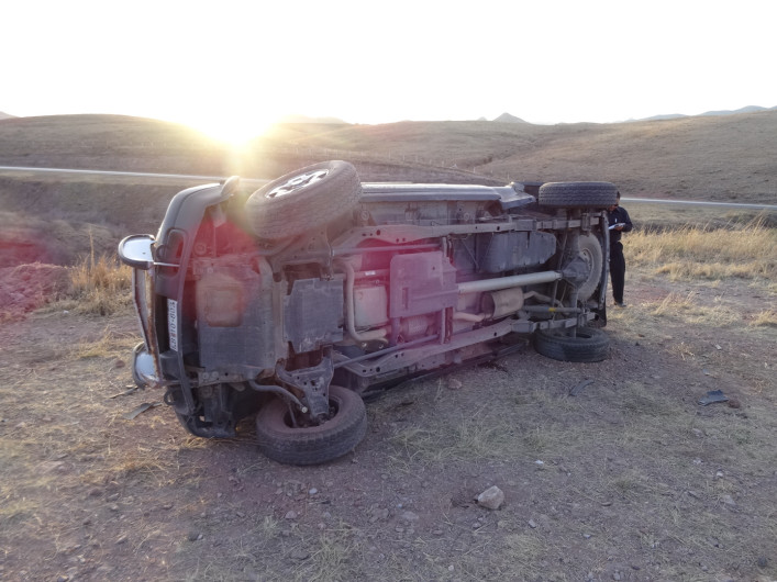 Deja volcadura dos lesionados en Nuevo Laredo