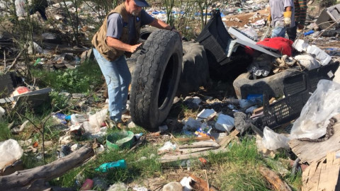 Realizan saneamiento de predio 