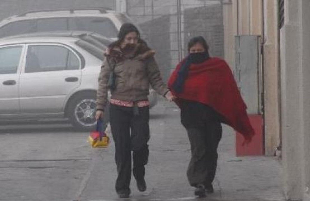 Frente Frío No. 23 trae escarcha de hielo